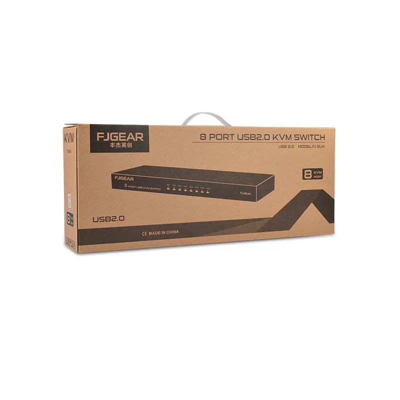 Kvm переключатель vga с 8 портами usb проводной Keypress удаленным переключателем для ПК