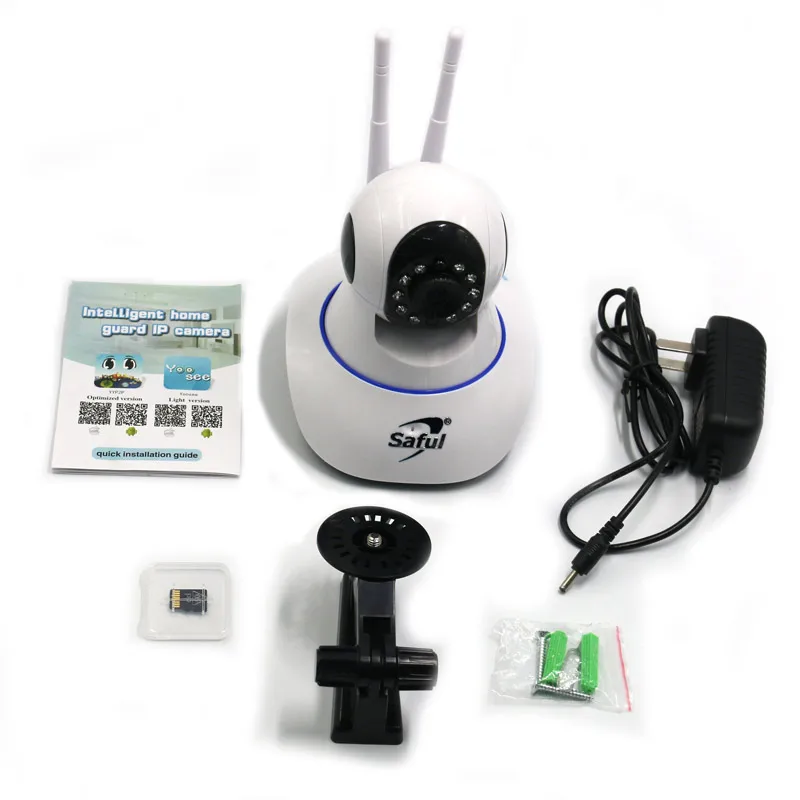 HD 1080 P IP Камера WI-FI наблюдения 2MP ИК-работа с тревогой датчик обнаружения движения