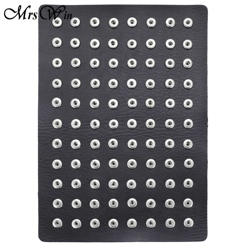 Держатель досок для ювелирных изделий Mrs Win из искусственной кожи 12 мм 88 шт. |