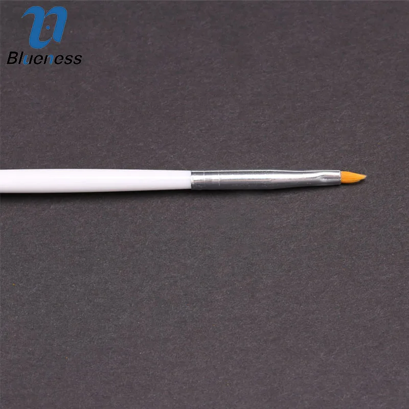 1 шт./лот оборудование для ногтей кристалл Печать Кисти белый вал ручки стиль