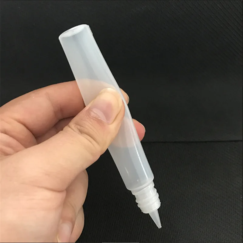 100 шт. 10 мл 15 30 50 ручка PE Squeeze Dropper пластиковая бутылка E жидкость пустая винтовая