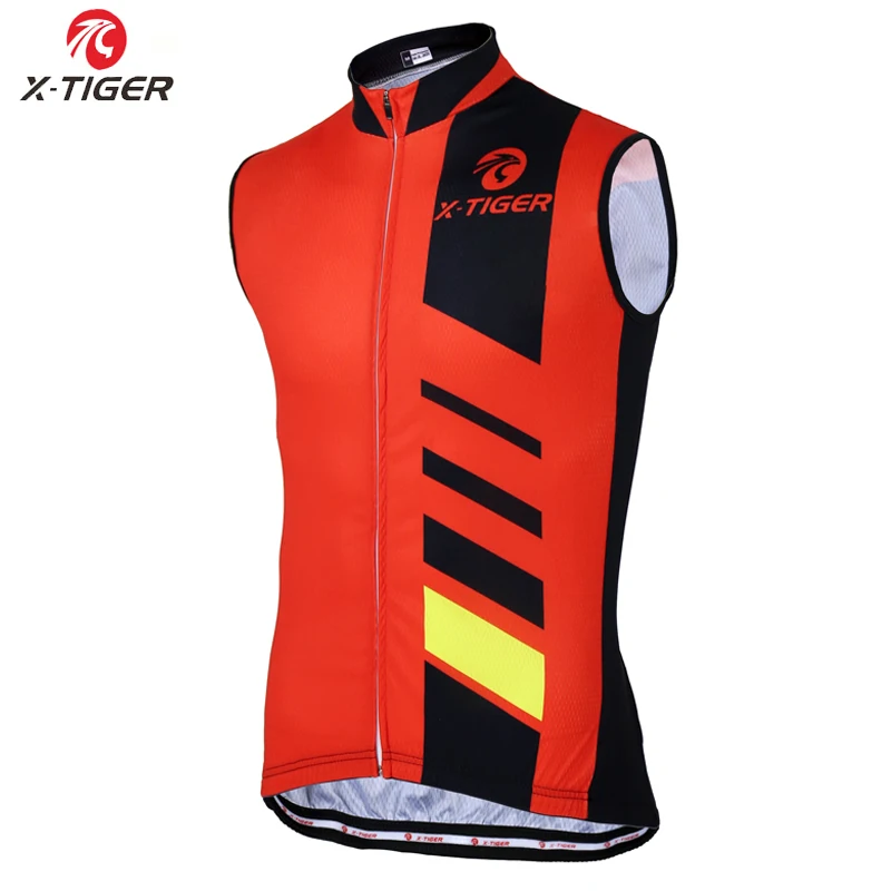 

X-Tiger Sleeveless Pro Cycling Vest Jersey MTB Bike Clothes Maillot Ropa Ciclismo Bicicleta Bicycle Clothing Road Riding Wear