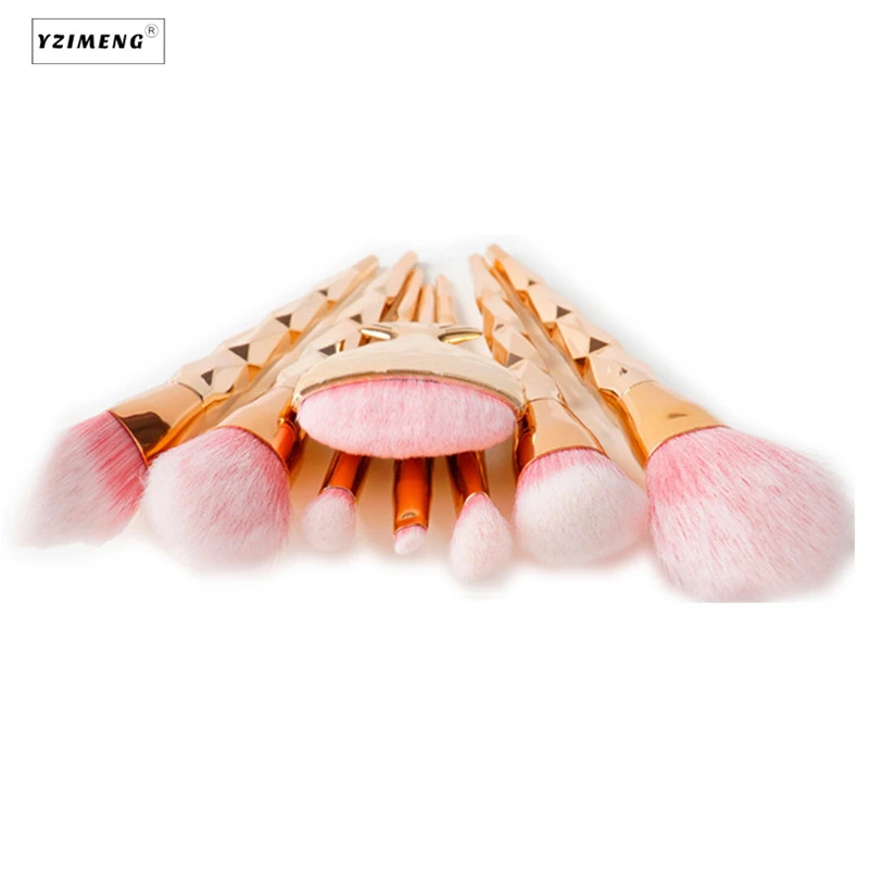 Набор кистей для макияжа с ручкой в виде единорога 7 шт.|makeup brush set|beauty make upbrush set |