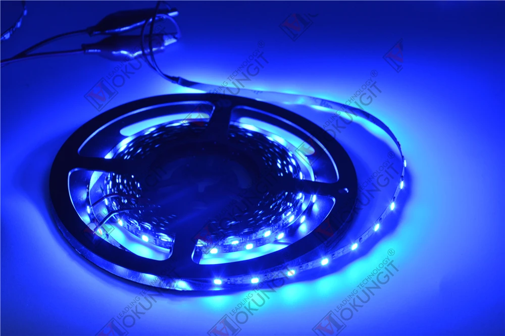 50M 10X 5M SMD 2835 5mm 60led/M 300LEDs Super bright Led Strip Flexible Light String Red Blue Green White for Christmas DC5V | Лампы и