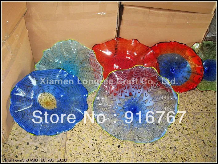 LRW062-Free доставка красочные ручной работы муранские настенные Висячие стеклянные