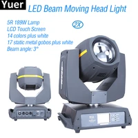 2pcslot led stage beam moving head light 5r 200w dmx512 touch screen dj disco equipment party club beam moving head lights