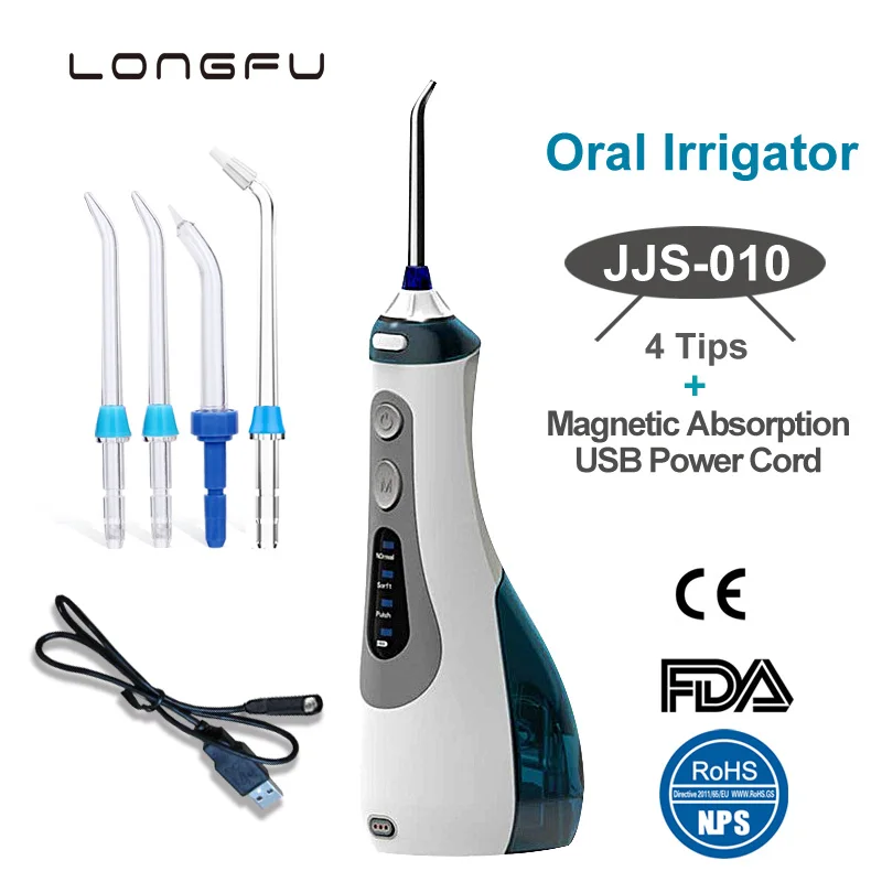 Ирригатор для полости рта мощный Стоматологический пульсационный ирригатор