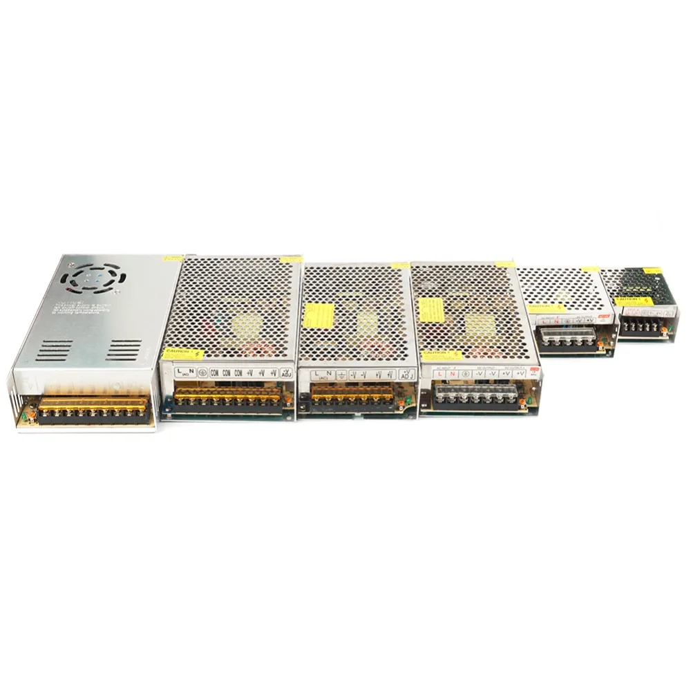 Источник питания DC12V 1A/2A/3A/5A/10A/15A/20/30a импульсный адаптер AC110V 220V трансформатор для