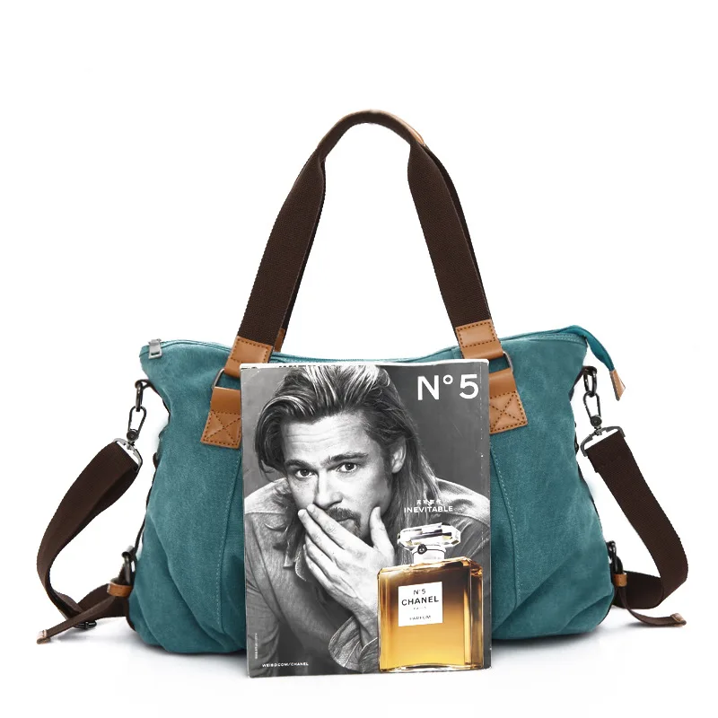

2019 Classic Designer woman Messenger Bag Canvas Handbag Large Capacity Shoulder Travel Bags Vintage ladies Crossbody bags Retro
