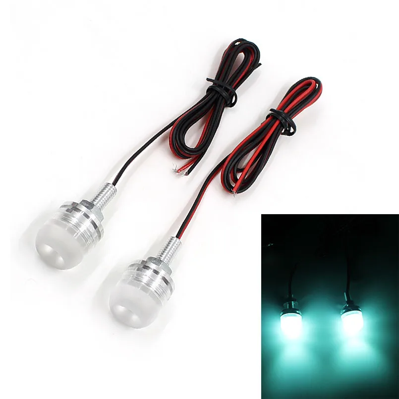 high quality 2pcs Motorcycle Motorbike LED 12V 1.5W * 2 Atmosphere Decorative lights DC Lamp light 1.8*3.5*1.8CM 100% NEW | Автомобили и