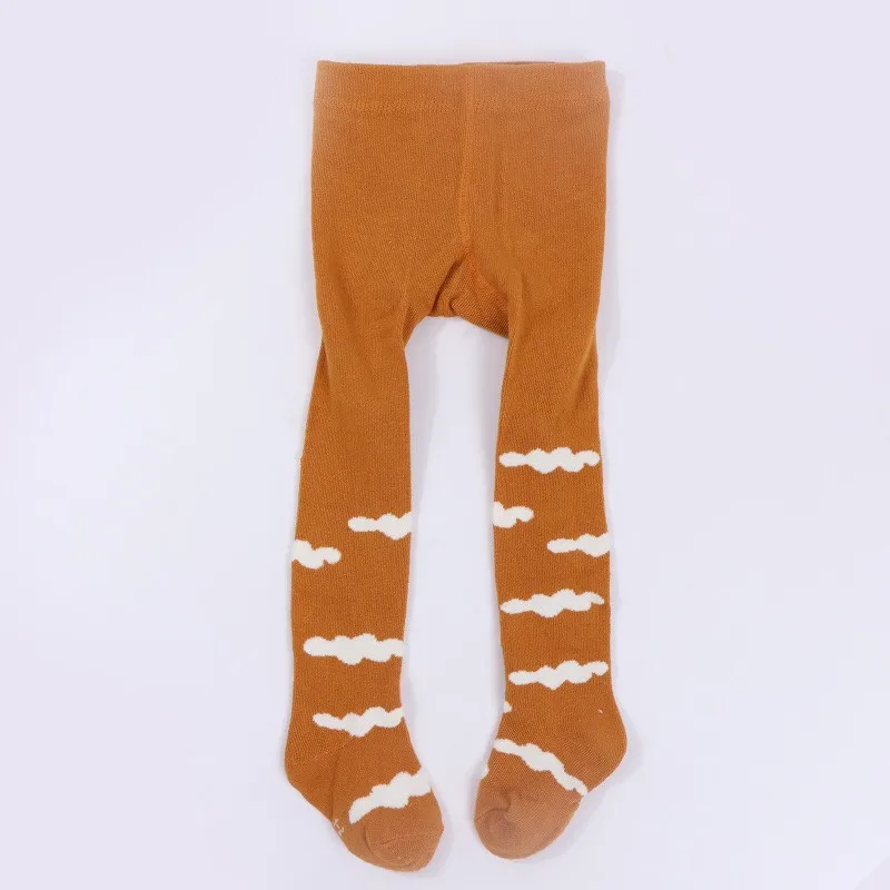 Осенние Колготки для танцев черные и белые детские колготки с изображением кота