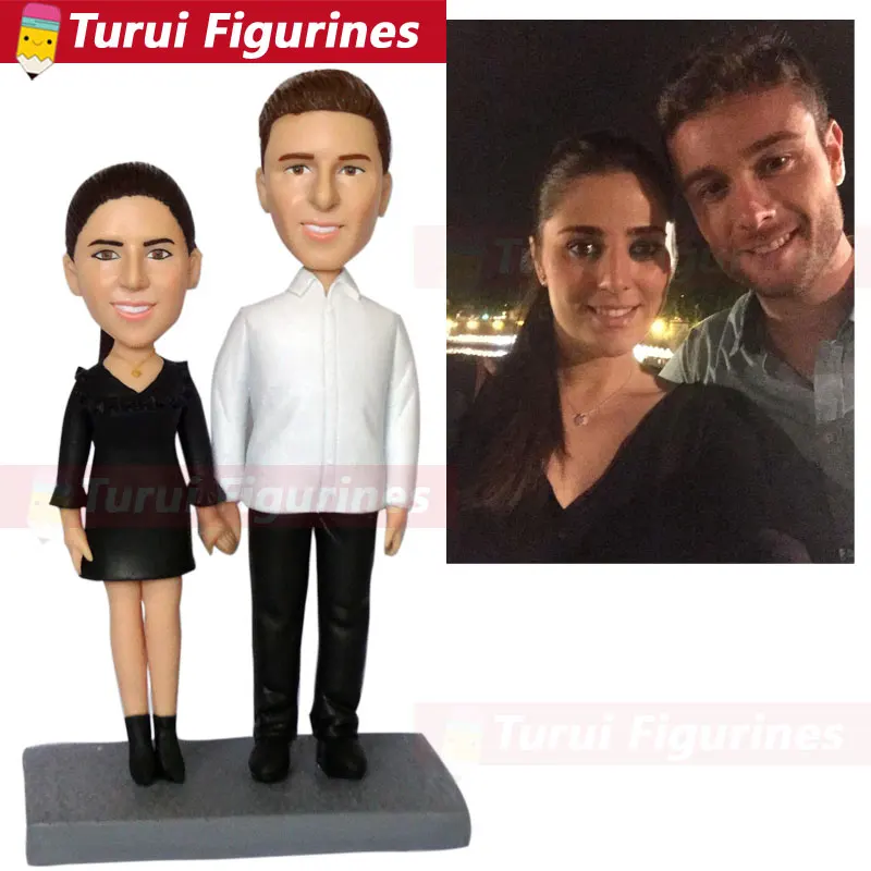 Фигурки Turui на заказ фигурки бабушки и дедушки китайские из полимерной глины