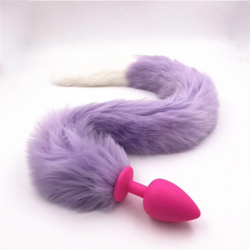 Anal Plug Tail Silicone Butt Stopper Erotic Toys Anus Dilator Sexy Romance Funny Tails Sex for Couples H8-1-119A | Красота и здоровье