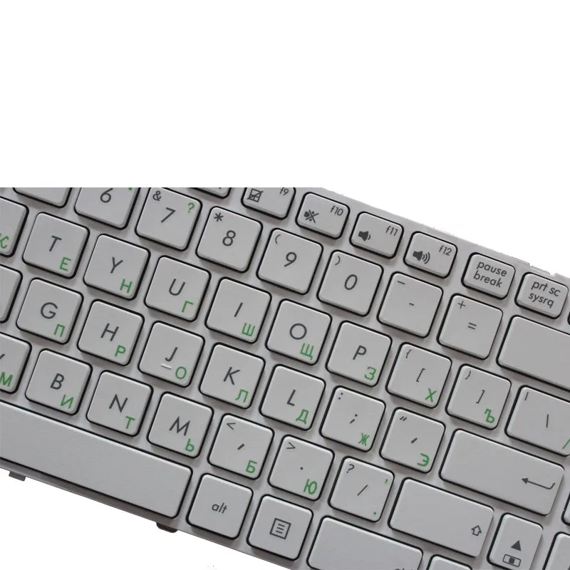 Русская клавиатура для Asus K52 k53s N61 X61 G60 G51 MP 09Q33SU 528 белая ноутбука|keyboard for asus|laptop