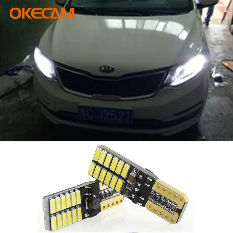 СВЕТОДИОДНЫЙ Автомобильный светильник T10 W5W Canbus 2 шт. лампа для Kia Rio 3 4 Sportage Ceed Sorento