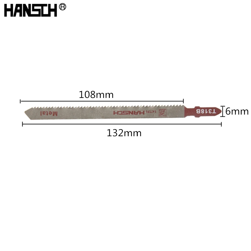 5 шт. T318B пильные диски HSS Быстрая резка 132*2 мм для Metabo Bosch Dewalt AEG Makita Festo