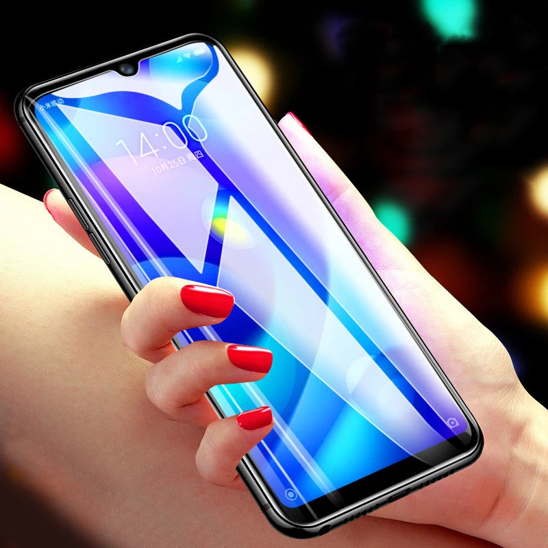 Raugee стекло для Xiaomi Redmi Note 7 Pro закаленное полное клеевое покрытие Защитная пленка