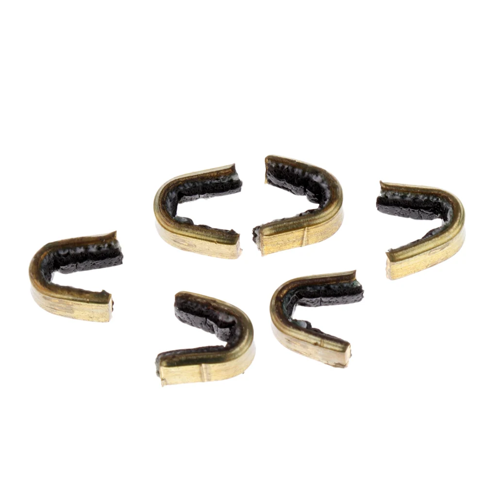 12Pcs Bowstring Nock Set Buckle Clips Nocking Points Archery Bow String Clip Protect Accessories | Спорт и развлечения
