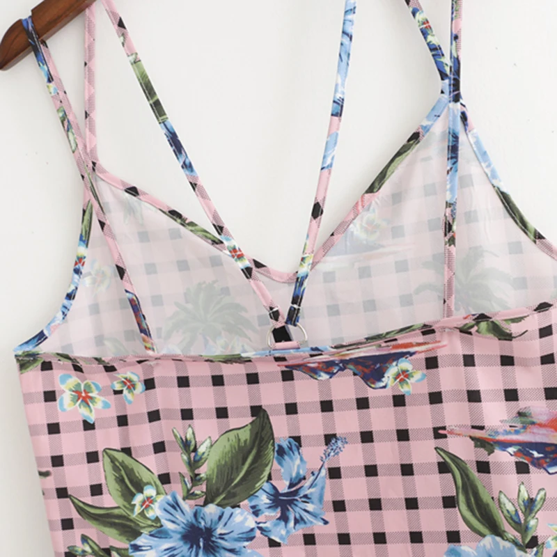 Новинка 2019 женское Цветочное платье весенне-летние женские тонкие пятнистые