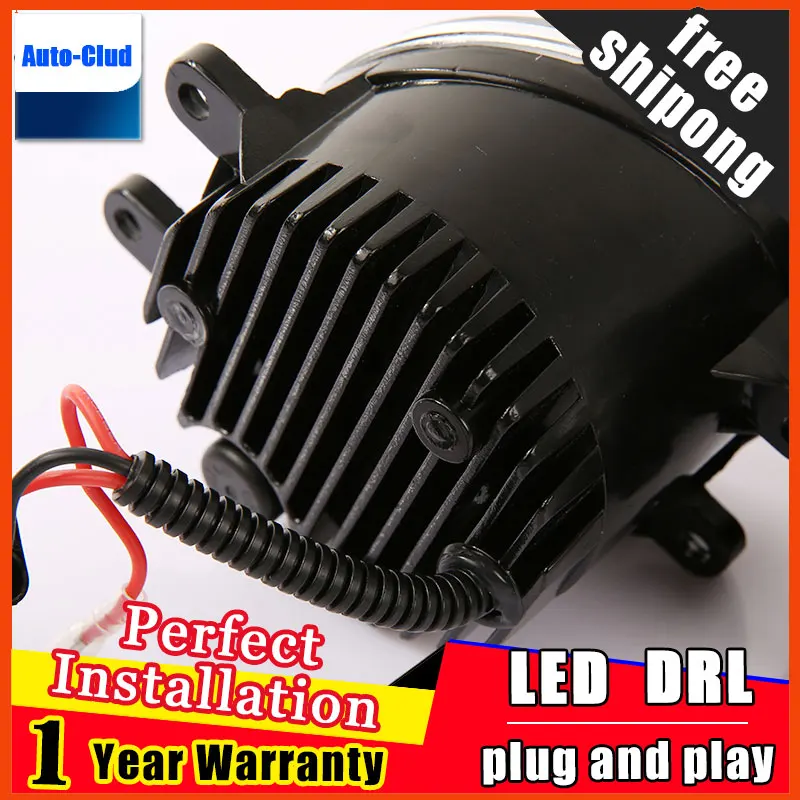 Стайлинг автомобиля светодиодный ные противотуманные фасветильник DRL для Toyota Prado
