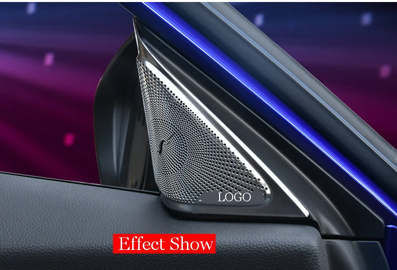 Для Honda Accord 10th передняя дверь треугольник столб аудио динамик декоративная крышка наклейка отделка автомобильные аксессуары