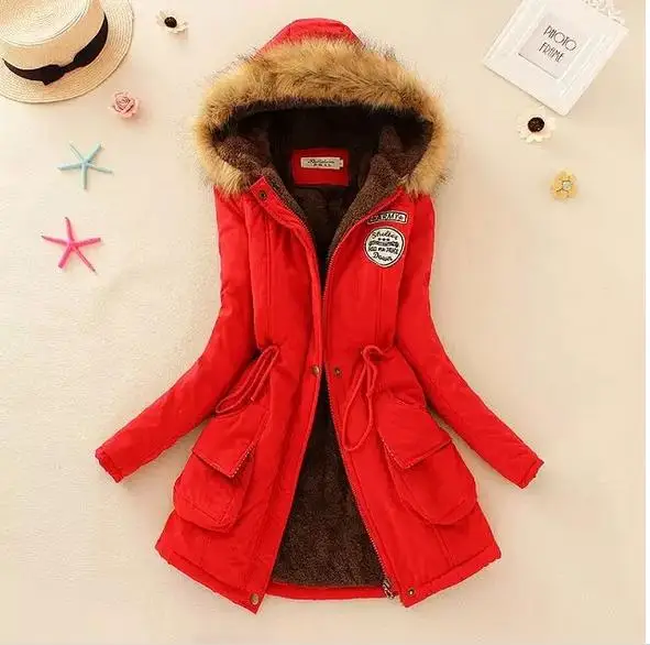 Женское базовое пальто куртка 2020 плотное теплое зимние женские парки