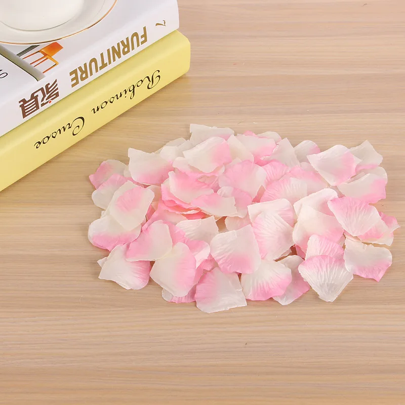 100 шт. искусственные лепестки для свадьбы конфетти|Украшения своими руками