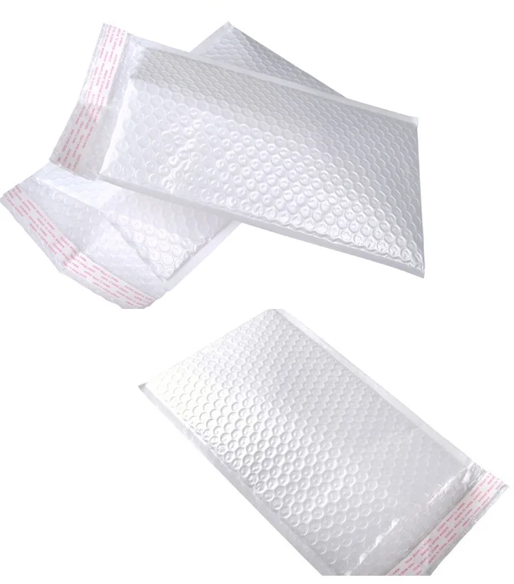 

Pearl Film Bubble Envelope White Mailing Bag, Waterproof shockproof bubble bag 50pcs