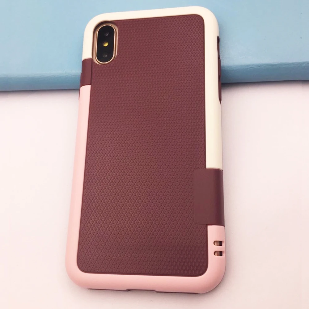 Противоударный Гибридный Силиконовый противоударный чехол для fundas iPhone 11 PRO MAX 6 6s 7 Plus 7plus 8 Plus Xs MAX XR X Противоскользящий чехол для царапин
