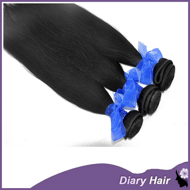 Diary wig Grade 7A Factory price virgin peruvian straight 1pc unprocessed top grade human weave 8&quot-30&quot |