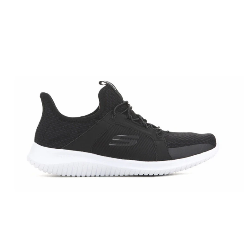 Skechers/Женская обувь; удобная дышащая Спортивная повседневная обувь; Chaussure Femme; мягкая обувь; большие размеры; zapatos de mujer; 12832-BLK