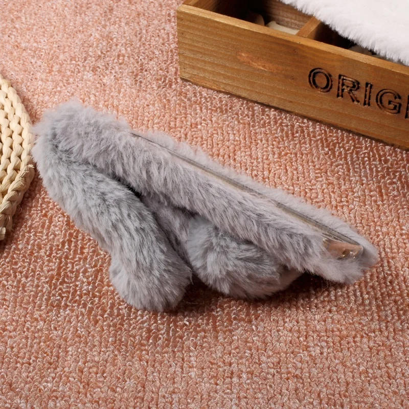 Dulcii Case for Galaxy A3 A5 A7 2017 C7Pro Cover Rabbit Design Soft Fur Shell with Rhinestone Decor Samsung J3 Emerge |