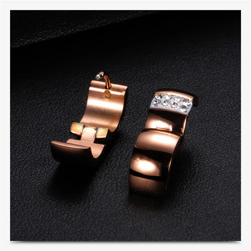 Модные золотистые Серебристые серьги zorcfic большие круглые из нержавеющей стали