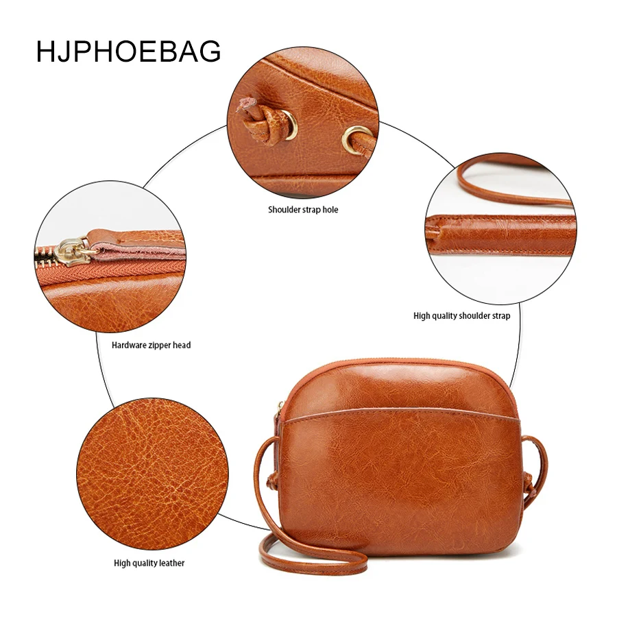 HJPHOEBAG хит продаж женская сумка мессенджер в Корейском стиле мини через плечо из