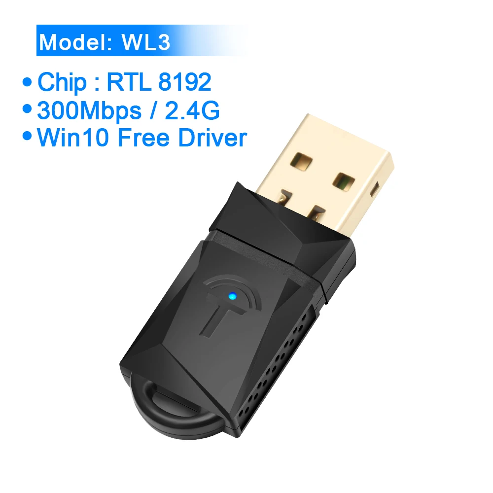 WL3 Rocketek 150/300/600 Мбит/с беспроводной USB WiFi адаптер MT7601/RTL8188CU Wi-Fi приемник ключ 2,4G 5 ГГц для ПК Windows/MAC OS/Linux - Цвет: WL3