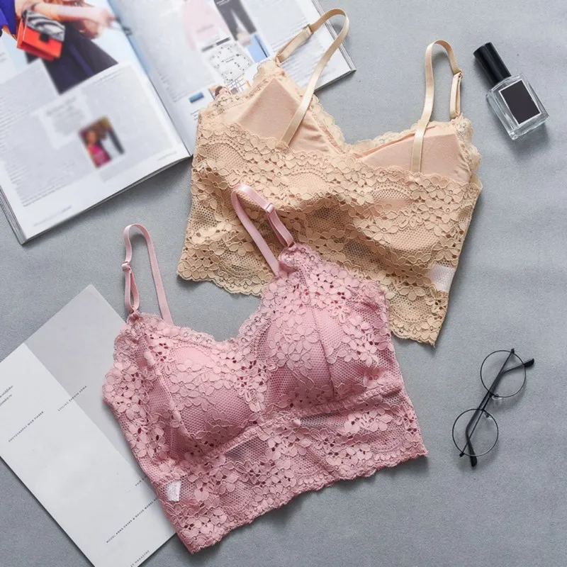 Summer Sexy Tube Top Sleeveless Women Bra Embroidery Tank Tops | Женская одежда