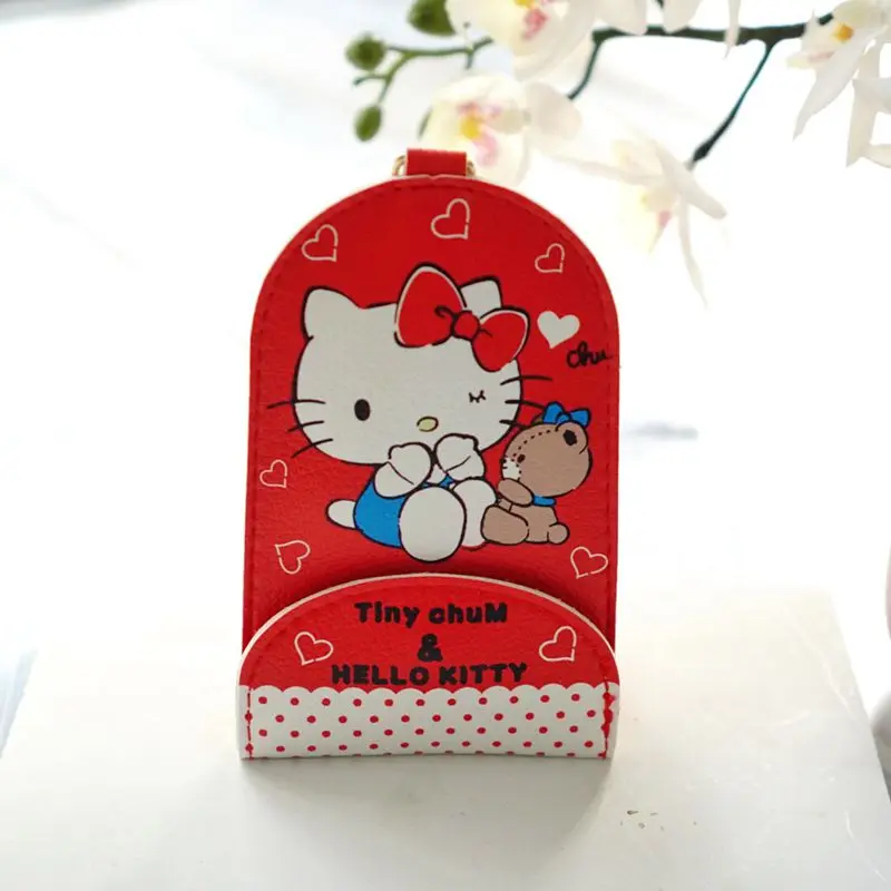 Мультяшный креативный защитный чехол для ключей My Melody Anpanman Cinnamoroll Snoopy Doraemon Stitch, чехол для карт, водонепроницаемый чехол-держатель из искусственной кожи