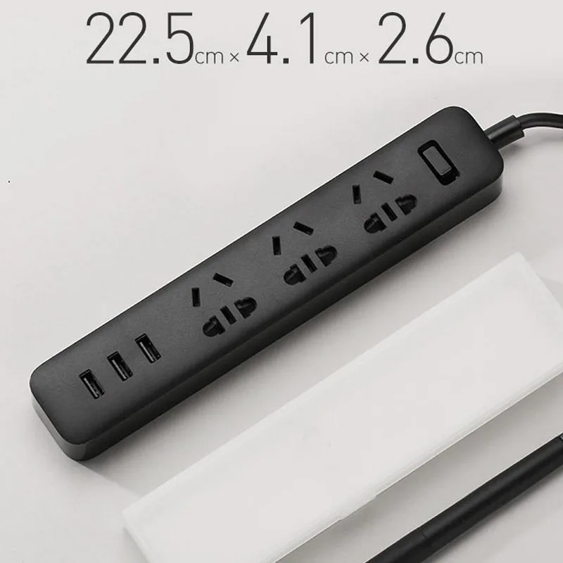 Оригинальный умный дом Xiaomi Электророзетка с 3 USB-разъемами быстрая зарядка