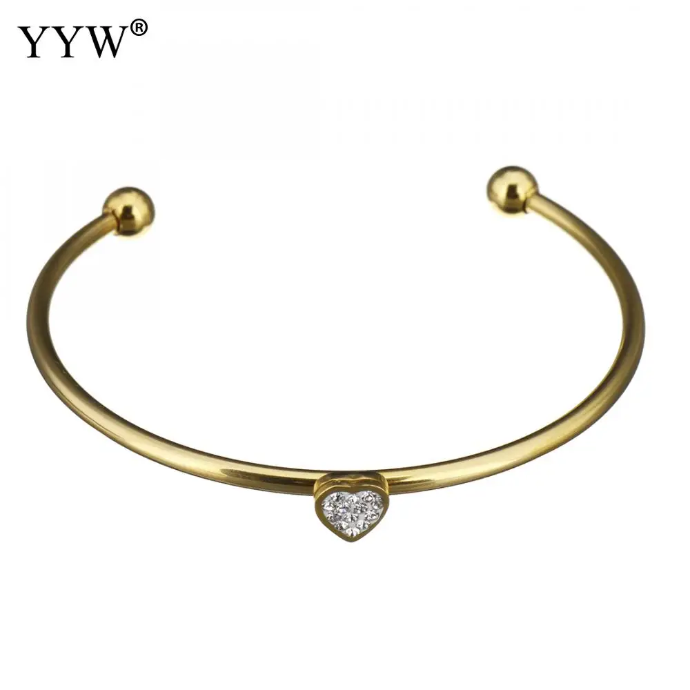

Stainless Steel Bangle Statement Jewellery 2019 Gold Colo 7mm *25mm Inner Diameter Approx 57mm Fashion Jewelry Making Bangles