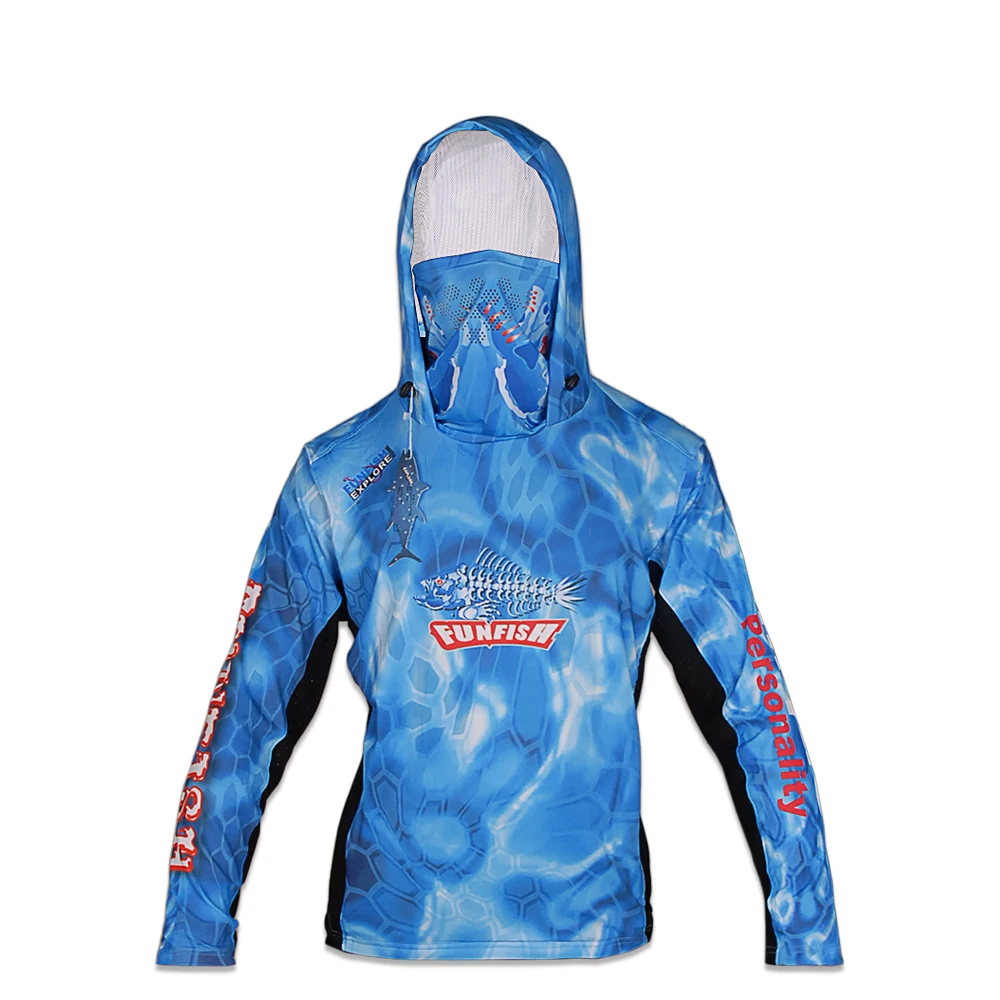 Многофункциональная одежда FUNFISH для рыбалки большой размер L XL XXL XXXL летняя