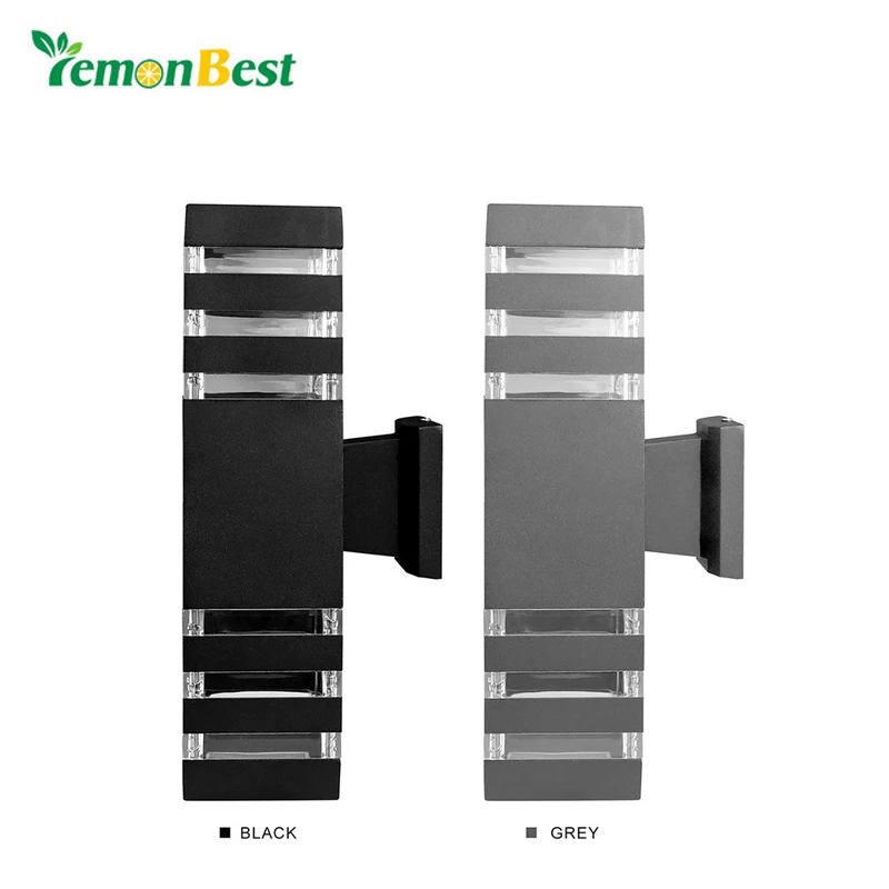 LemonBest современный Водонепроницаемый IP65 до Пух Алюминий кубовидной светодиодный