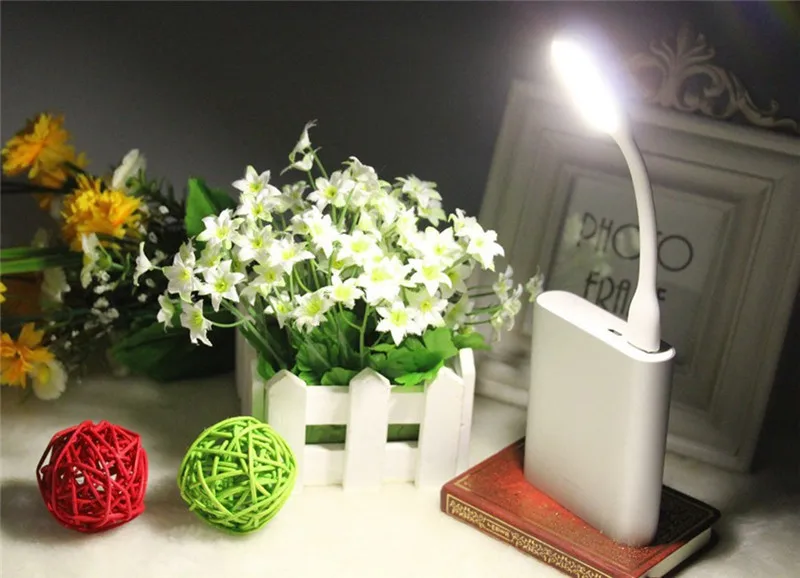 Мини lustre abajur Мобильная мощность USB светодиодный фонарь для кемпинга портативный компьютер ночной гаджет освещение для ПК ноутбука