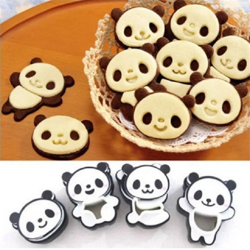 Omilut Panda DIY выпечка пластиковая резка бисквит печенье резак инструменты для