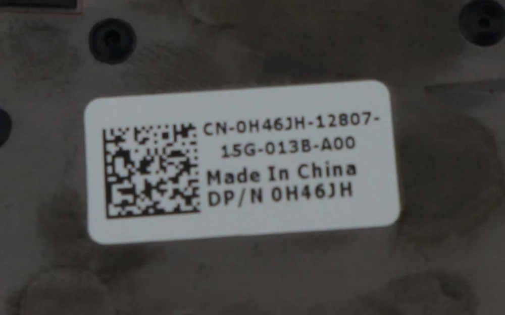 Новый верхний чехол с сенсорной панелью для Dell Inspiron 13R N3010 черная Подставка рук