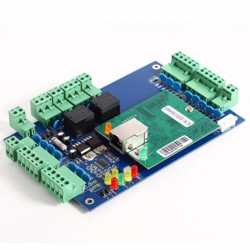 LPSECURITY 15 м большой радиус действия UHF RFID считыватель RS232 WG26 с 2 реле доступа платы