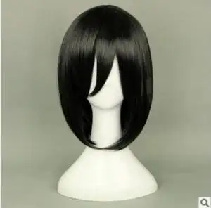 Ohyes Shingeki нет Kyojin нападение на титан скаутинг легион черный Mikasa акерман косплей
