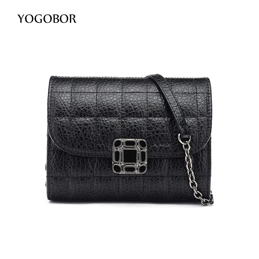 YOGOBOR Роскошные Сумки Женские Дизайнер Старинные Летом Бренд Цепи Вечер Сцепления