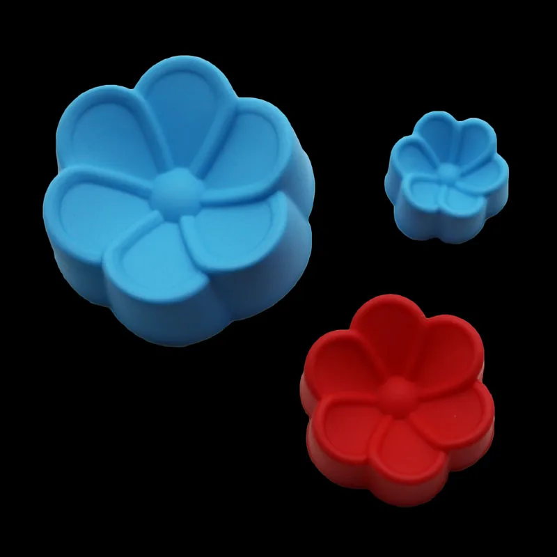 4 шт. Diy Инструменты для украшения торта силиконовая форма кексов в форме бегоний