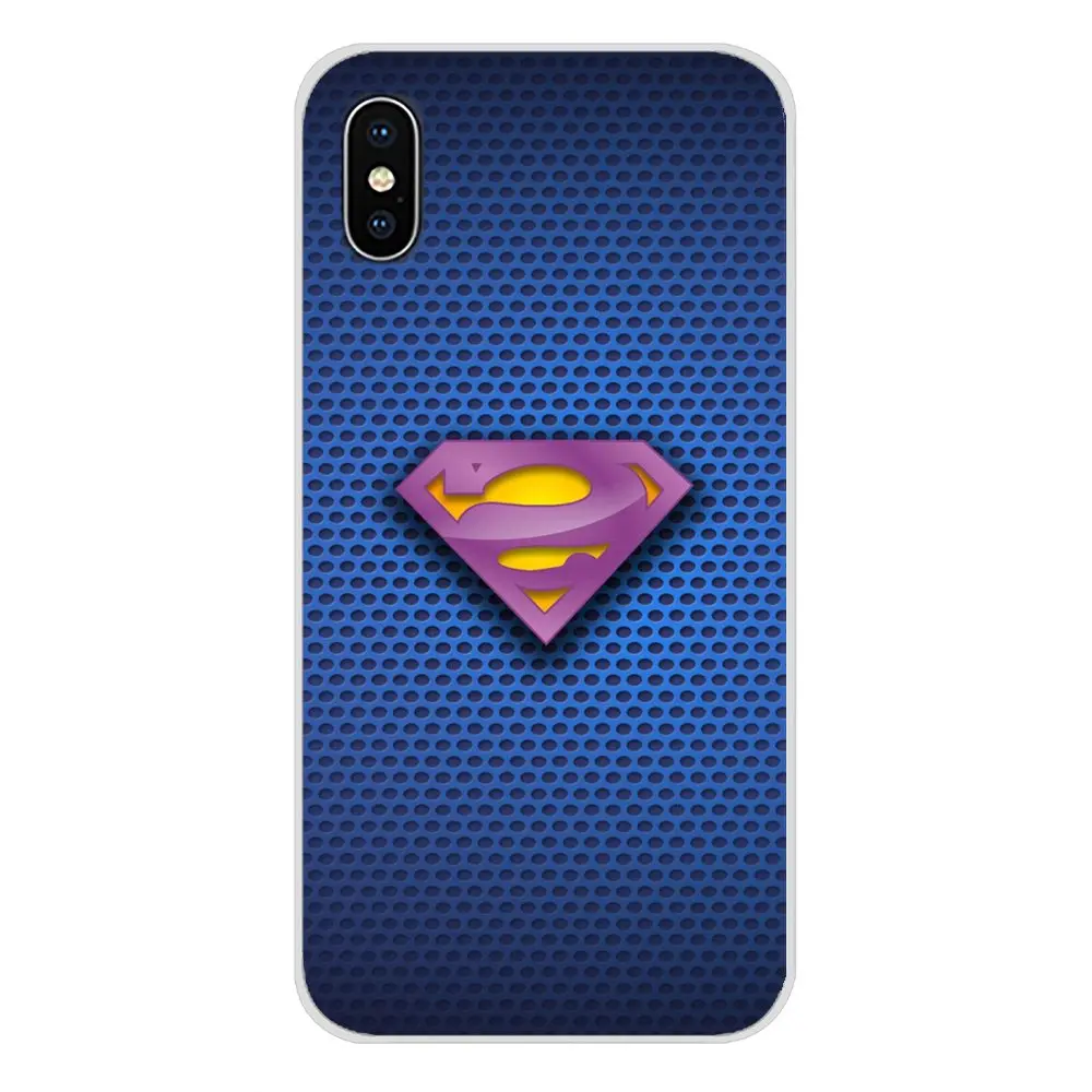 Прозрачный мягкий чехол с логотипом Super Hero DC Comics для Xiaomi Mi4 Mi5 Mi5S Mi6 Mi A1 A2 5X 6X 8 9 Lite SE Pro