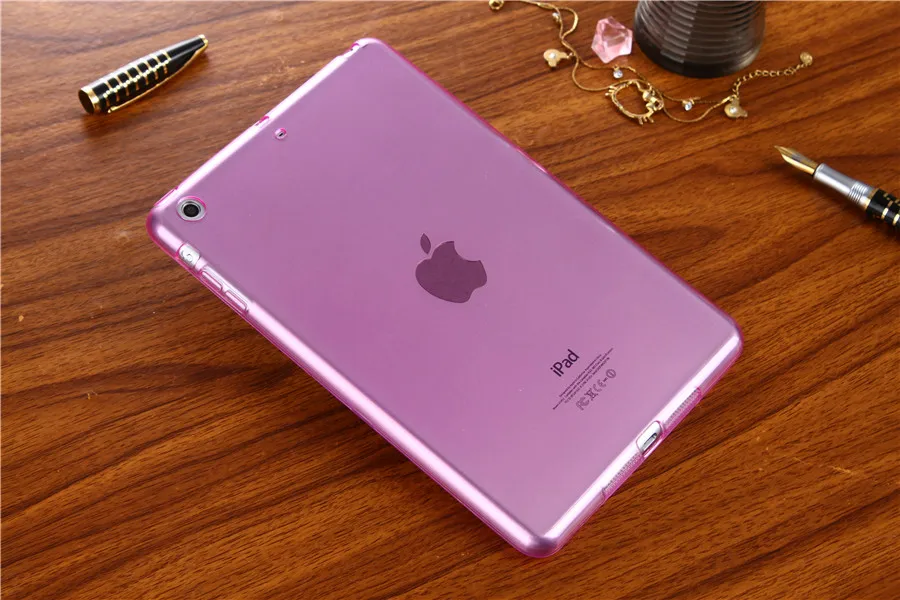 Для Apple ipad mini 1 2 3 планшет 7 9 дюймов Тонкий Водонепроницаемый Мягкий Силиконовый